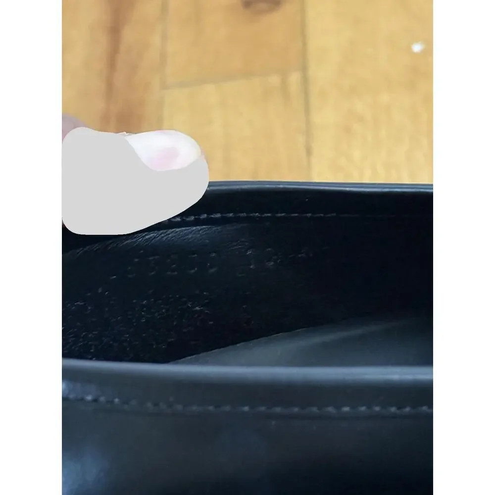 Gucci Leather Loafer with Topstitch